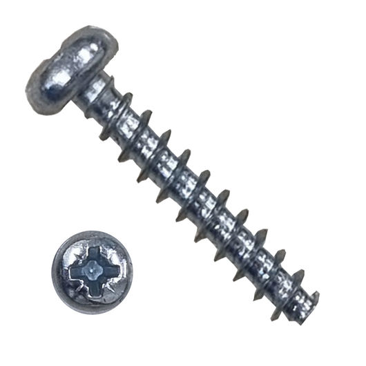 Screws for Plastics with Pan Head 1.8mm to 2.5mm diameters 